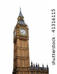 famous british clock tower "big ...