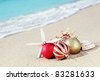 christmas beach balls