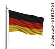 German Flagpole