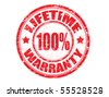Lifetime Warranty Stamp