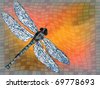 Abstract+dragonfly+art