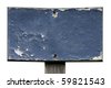 Blistered And Worn Blue Paint A Vintage Sign Pointing To A General Store West