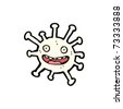 White Blood Cell Cartoon Stock Vector Illustration 73333924 : Shutterstock