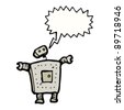 Robot Speech Bubble