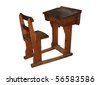 wooden school desk plans