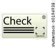 Bank Check Icon