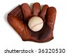 Baseball Glove Silhouette