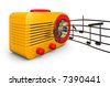 radio music notes