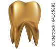 Gold Tooth Cartoon