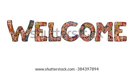 welcome banner design