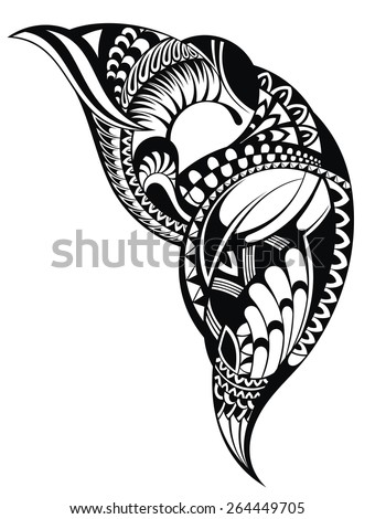 Polynesian Tattoo Stock Photos, Images, & Pictures | Shutterstock