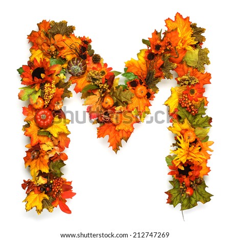 M Colorful Flower Letter Stock Photos, Images, & Pictures | Shutterstock