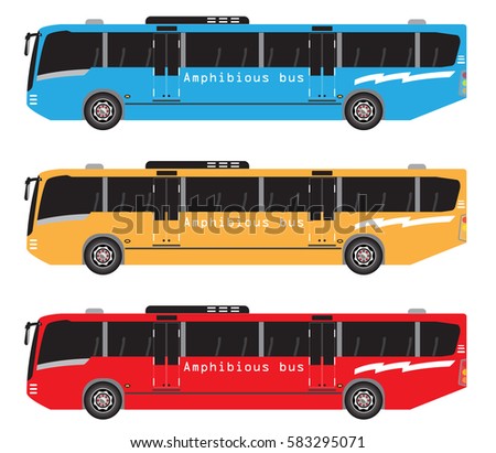 Bus Icon Flat Design Vector City Stock Vector 418773388 - Shutterstock