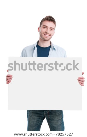 Happy Smiling Young Man Standing Full Stock Photo 78257572 - Shutterstock