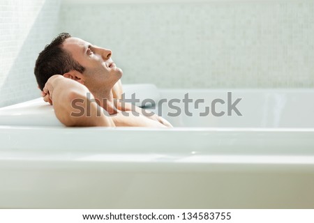 Man Bathtub Stock Photos, Images, & Pictures | Shutterstock