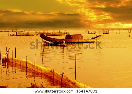 Cau Hai lagoon (Thua Thien Hue, Vietnam)