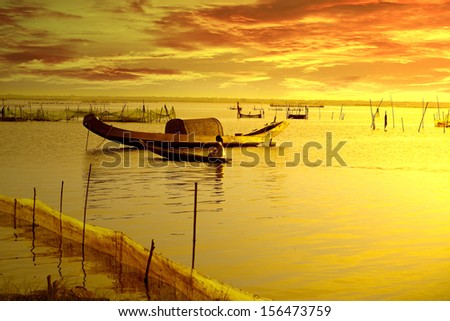 Cau Hai lagoon (Thua Thien Hue, Vietnam)