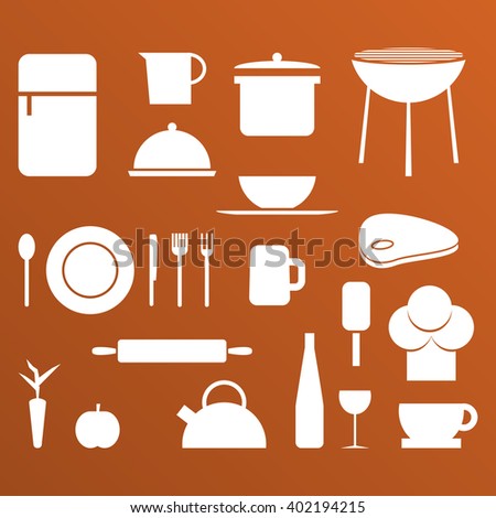 Kitchen Shapes kitchen food black vector shapes stock vector 402193915 - shutterstock Kitchen Shapes kitchen food black vector shapes stock vector 402193915 - shutterstock