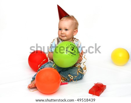 Baby Birthday Boy First Stock Photos, Images, & Pictures | Shutterstock