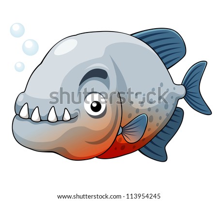 Piranha Cartoon Stock Images, Royalty-Free Images & Vectors | Shutterstock
