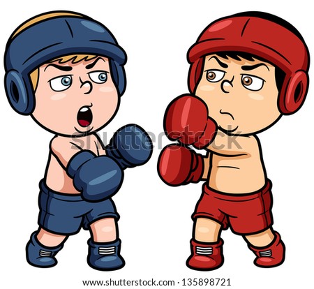 Boxing Cartoon Stock Images, Royalty-Free Images & Vectors | Shutterstock