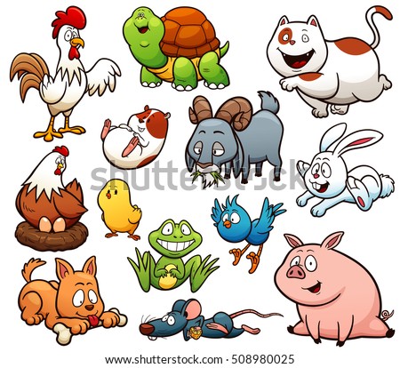 Cartoon Farm Animals Stock Images, Royalty-Free Images & Vectors