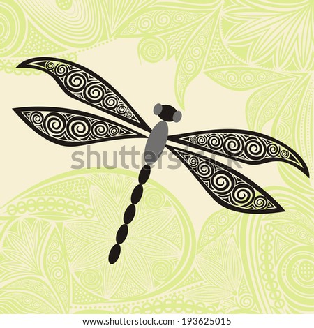 Dragonfly Stock Vector 28199692 - Shutterstock