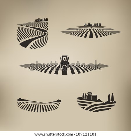 Harvest. Vector format