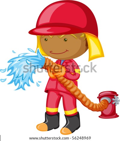 Fireman Cartoon Stock Images, Royalty-Free Images & Vectors | Shutterstock