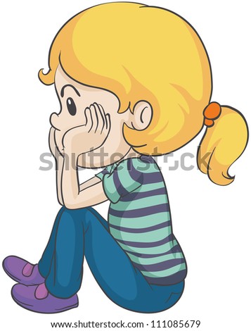 Annoyed Child Covering His Ears Vector Stock Vector 44964004 - Shutterstock