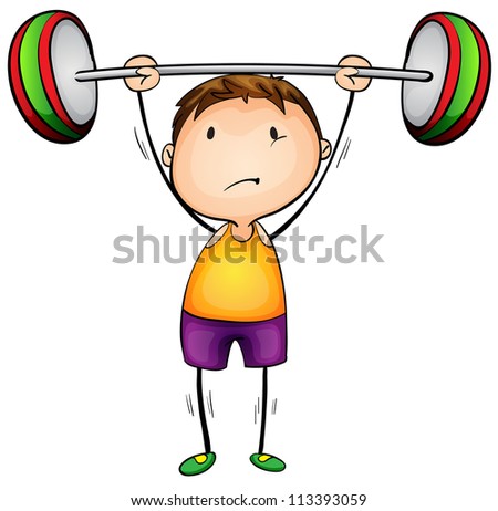 Child Lifting Weight Stock Photos, Images, & Pictures | Shutterstock