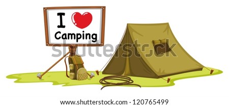 Cartoon Camping Tent Stock Images, Royalty-Free Images & Vectors ...