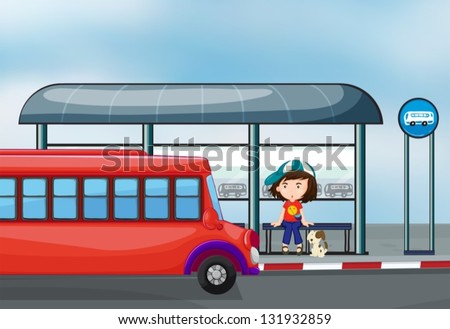 Cartoon Bus Stock Photos, Royalty-Free Images & Vectors