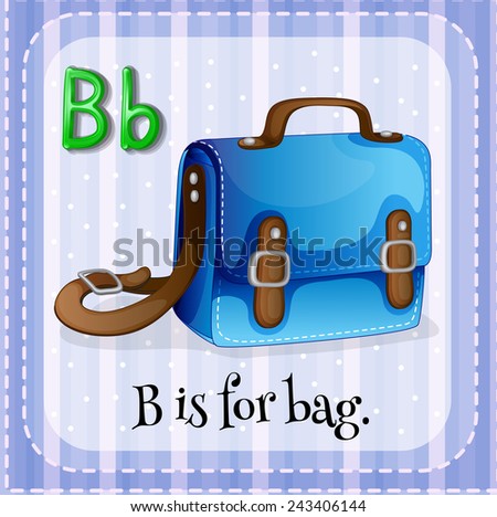 Image result for B is for bag