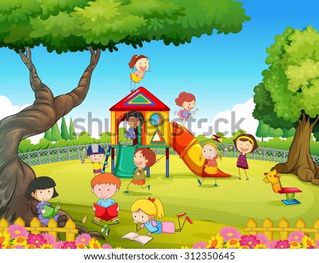 Playground Stock Photos, Royalty-Free Images & Vectors - Shutterstock