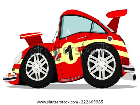 Sport Car Cartoon St