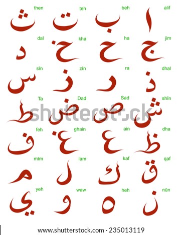 Arabic Letters Stock Photos, Images, & Pictures | Shutterstock