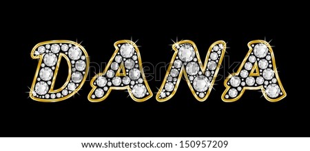 Dana name graphic Stock Photos, Images, & Pictures | Shutterstock