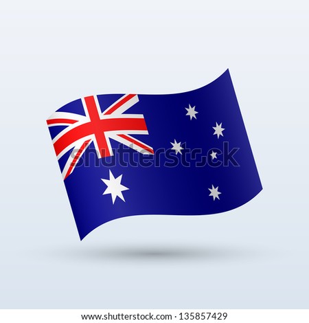 Australia flag vector - country flags