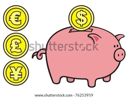 Piggy Bank Clip Art Stock Images, Royalty-Free Images & Vectors