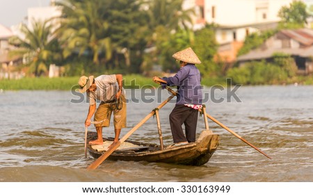 Mekong Delta in Vietnam