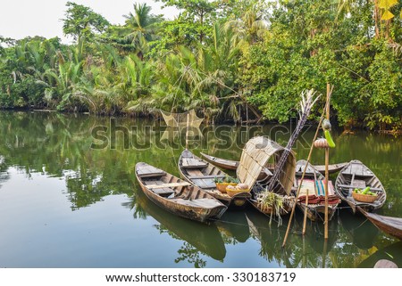 Mekong Delta in Vietnam