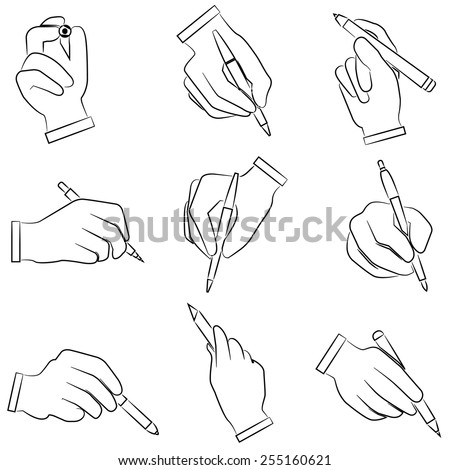 Hand holding pen Stock Photos, Images, & Pictures | Shutterstock