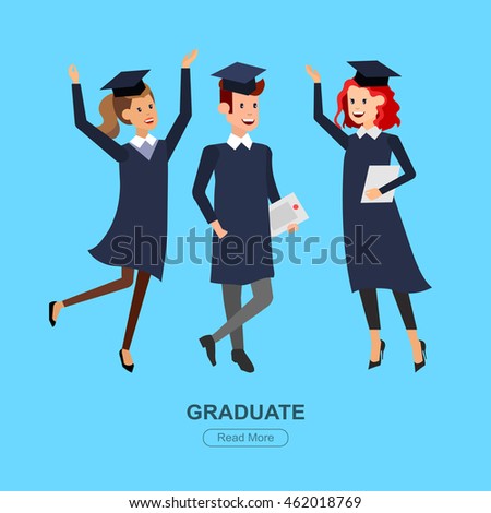 impact vector school graduate 478333057 Stock Students Graduation Vector University