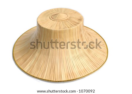 Straw Chinese Hat Stock Photo 1070092 - Shutterstock