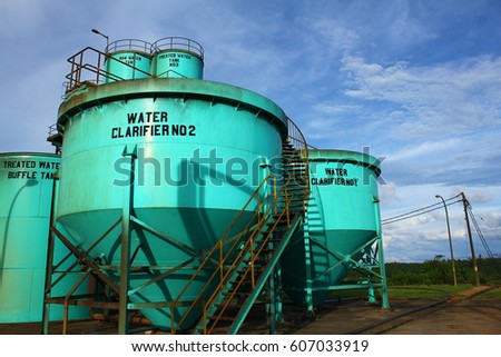 Water Clarifier Tanks 61