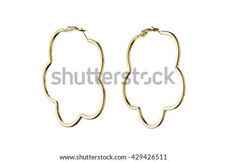 Hoop Earrings Stock Photos, Royalty-Free Images & Vectors - Shutterstock