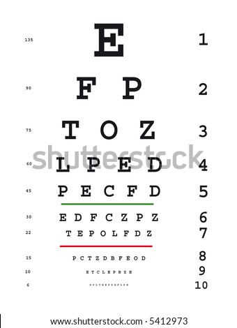 eye test chart stock images royalty free images vectors shutterstock