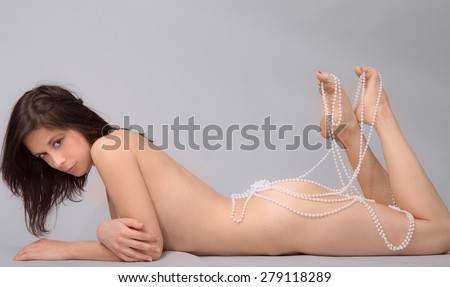older ladies nude with perals Huge cock 3