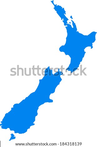 Australia New Zealand Map Stock Photos, Images, & Pictures | Shutterstock